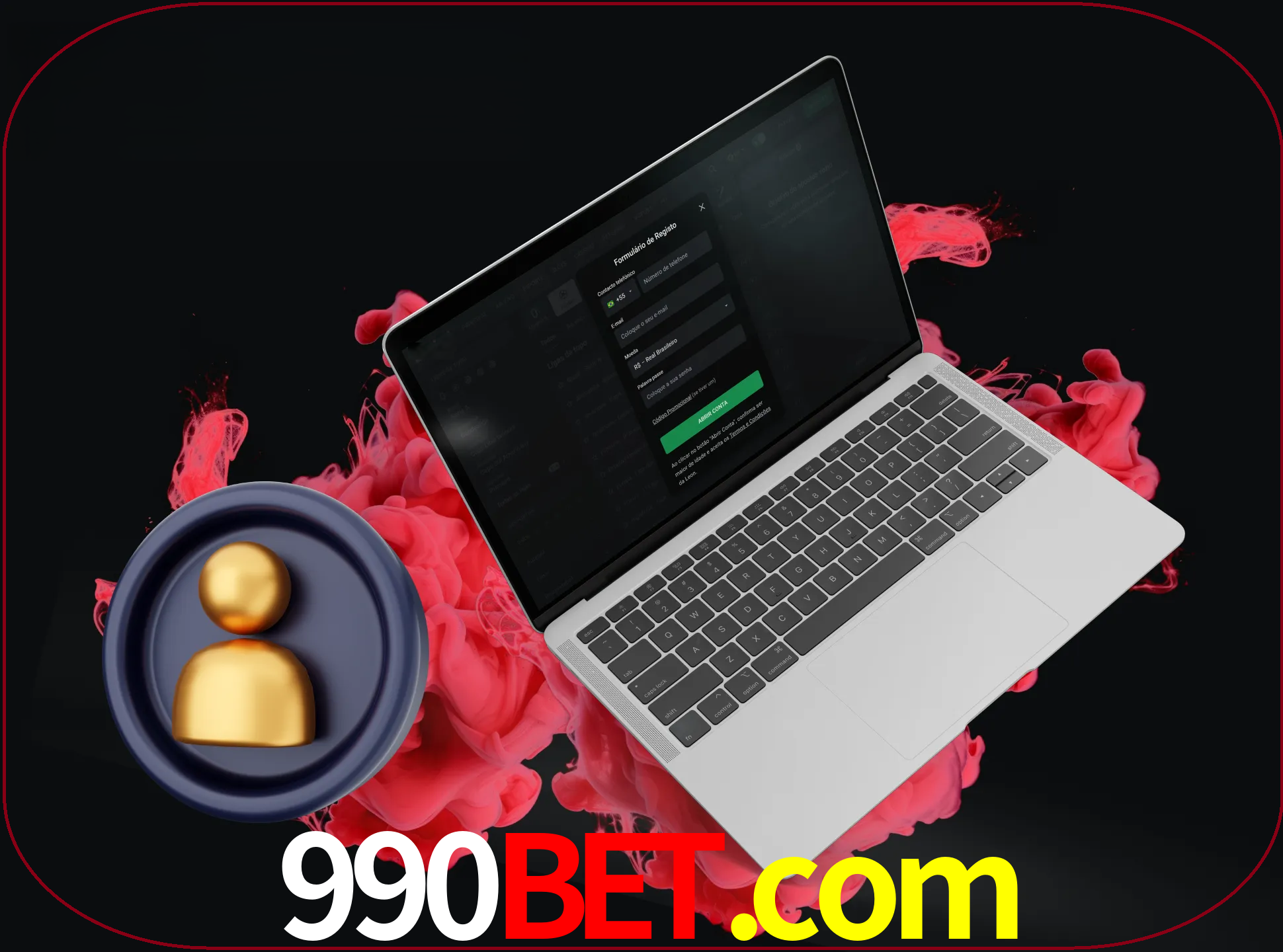 No cabeçalho do site 990bet, clique no botão que o levará a um formulário especial onde terá de introduzir as suas informações actuais.